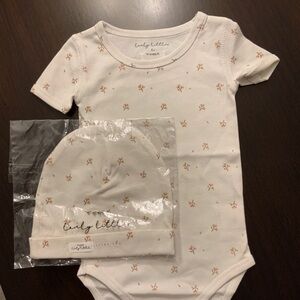 Cindy Little Baby Onesie and Hat Set